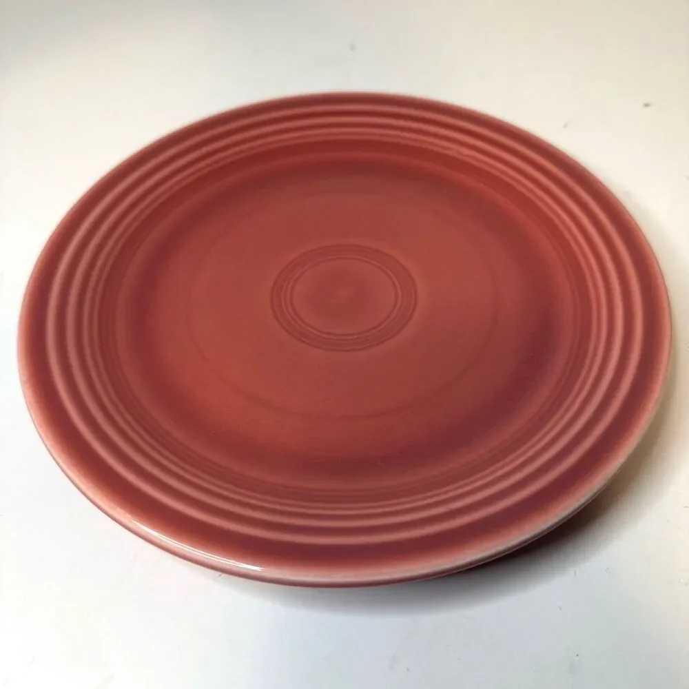 Vintage‎ Fiesta Homer Laughlin Rose Salad Plate 7”